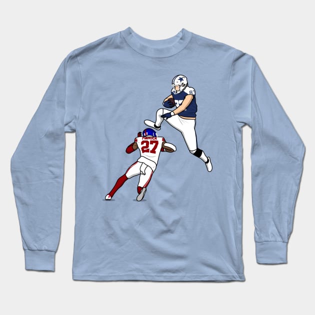 the hurdling jake Long Sleeve T-Shirt by rsclvisual